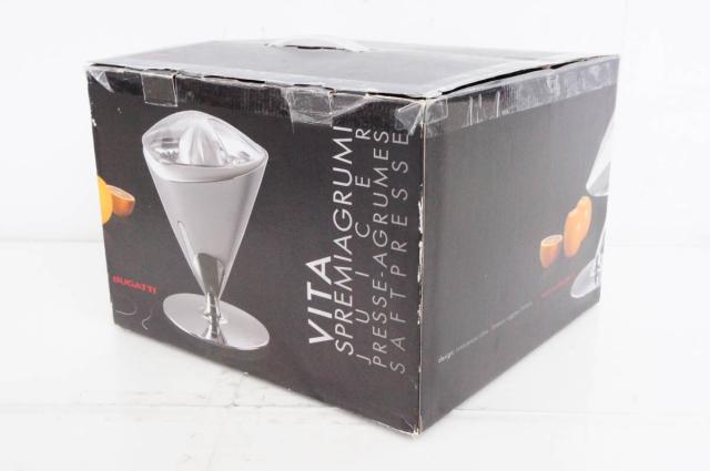 【未使用】 BUGATTI ブガッティ VITA SPREMIAGRUMI ジューサー 55-VITAC3-JP