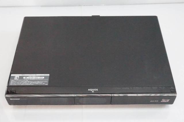 【中古】C SHARPシャープ ブルーレイディスクレコーダー AQUOSアクオスブルーレイ BD-HDW63 HDD320GB Wチューナー_1