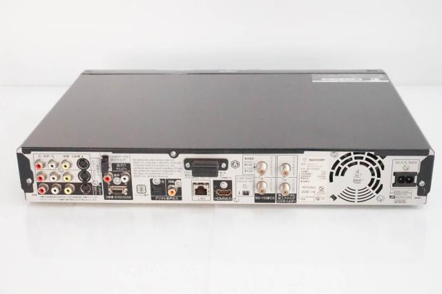 【中古】C SHARPシャープ ブルーレイディスクレコーダー AQUOSアクオスブルーレイ BD-HDW63 HDD320GB Wチューナー_2