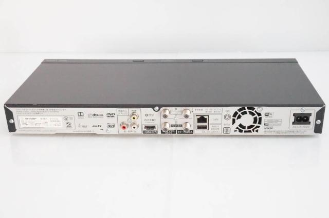 【中古】SHARPシャープ AQUOSアクオスブルーレイ BDレコーダー BD-NW1000 ダブルチューナー 1TB