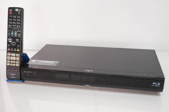 【中古】SHARPシャープ ブルーレイディスクレコーダー AQUOSアクオスブルーレイ HDD500GB Wチューナー BD-W500