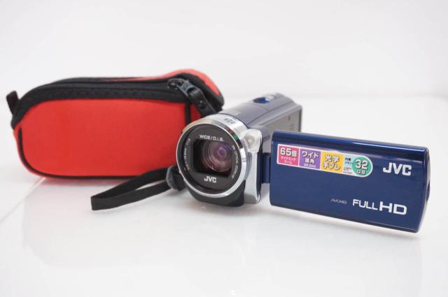 中古】送料無料 JVC メモリームービー Everio GZ-E117-G 未使用 【公式