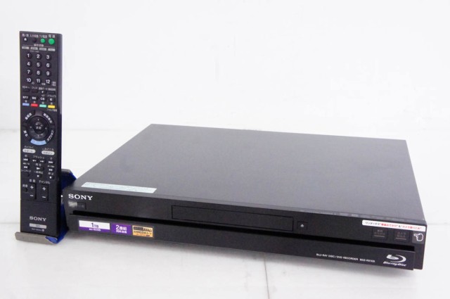 SONYソニー ブルーレイディスク DVDレコーダー Wチューナー HDD1TB BDZ 