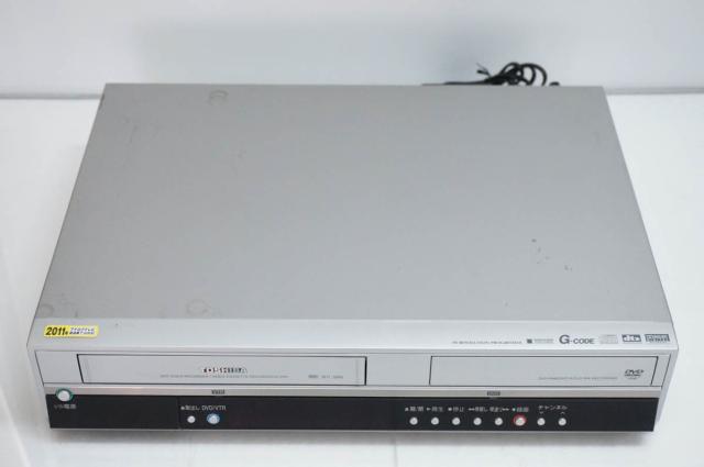 【中古】東芝TOSHIBA VTR一体型DVDビデオプレーヤー DVDプレーヤー一体型VHSビデオデッキ D-VR5_1