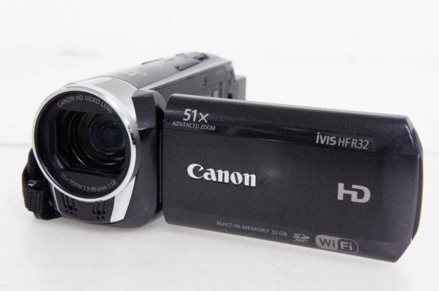 中古】Canonキャノン ハイビジョンデジタルビデオカメラ iVIS HF