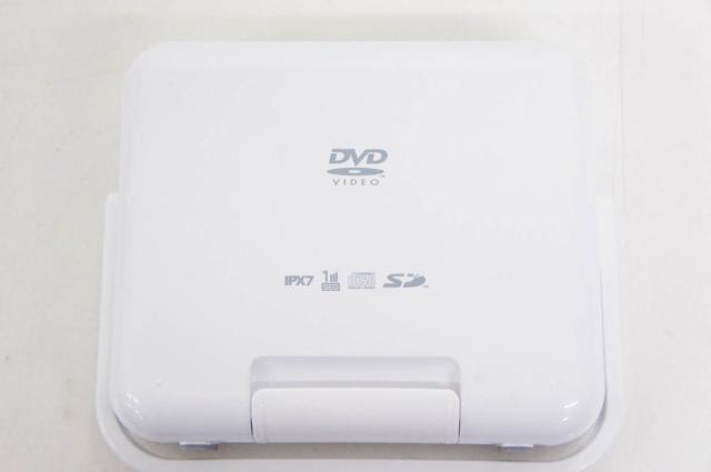 市場】【中古-非常に良い】TWINBIRD ポータブル防水DVDプレーヤー
