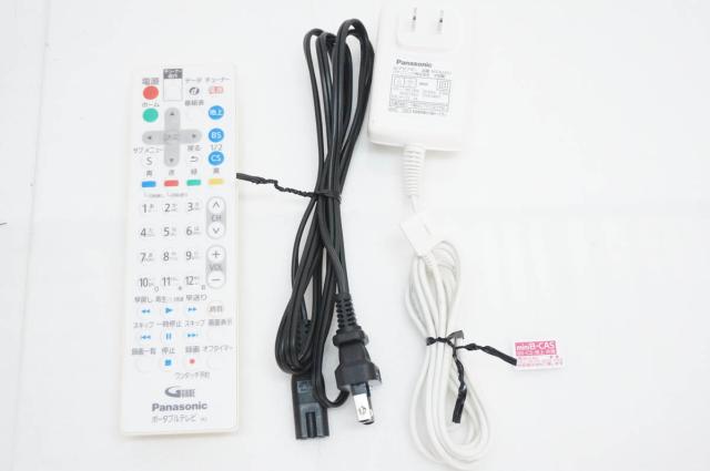 【中古】Panasonicパナソニック 10V型デジタル ポータブルテレビ UN-10E5-W 地上・BS・CS110度 防水タイプ 液晶テレビ_9