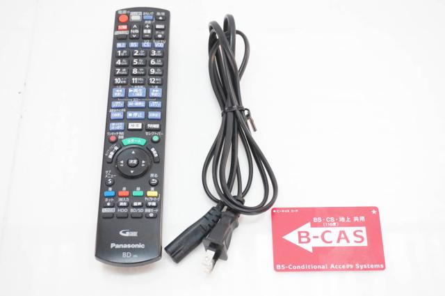 【中古】C Panasonicパナソニック ブルーレイディスクレコーダー DIGA DMR-BRW500 ダブルチューナー HDD500GB