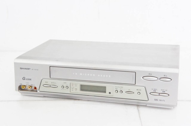 中古】C SHARPシャープ ビデオカセットレコーダー VHSビデオデッキ VC ...