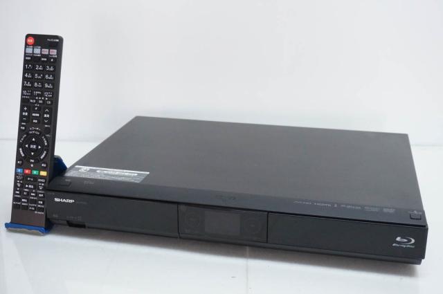 【中古】SHARPシャープ ブルーレイディスクレコーダー AQUOSアクオスブルーレイ HDD320GB BD-HDS53