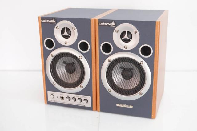 【中古】EDIROL ROLANDローランド ステレオ モニター スピーカー MA-15D