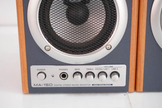 【中古】EDIROL ROLANDローランド ステレオ モニター スピーカー MA-15D_1