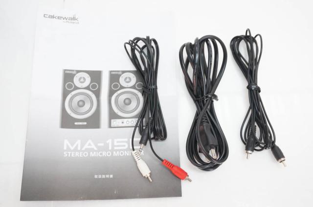 【中古】EDIROL ROLANDローランド ステレオ モニター スピーカー MA-15D_6