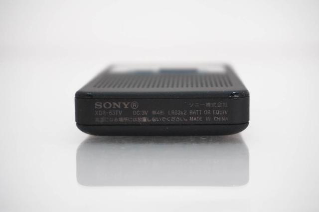【中古】SONYソニー ポケットラジオ XDR-63TV ワンセグTV音声受信ポケッタブルラジオ AM/FMラジオ_5