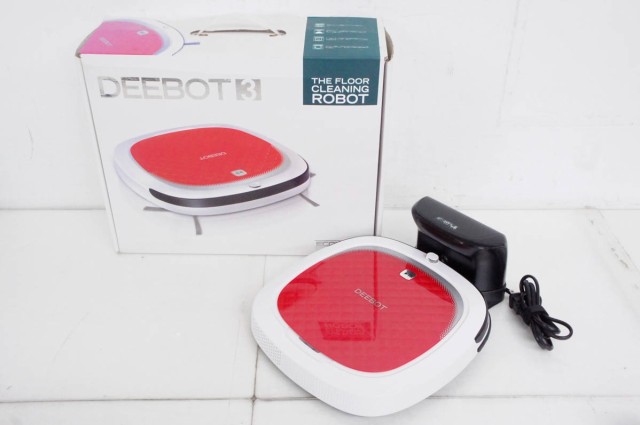 【中古】ECOVACSエコバックス 超薄型ロボット掃除機 DEEBOT D35