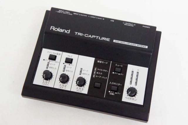 【中古】ROLANDローランド TRI-CAPTURE UA-33 USBオーディオインターフェース