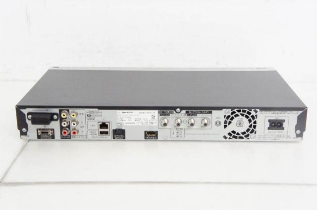 SHARP - シャープ【AQUOS】ブルーレイディスクレコーダー BD-W2600 SHARP シャープ AQUOSブルーレイ 2TB ブラック BD-W2600