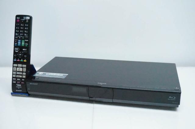 【中古】SHARPシャープ ブルーレイディスクレコーダー AQUOSアクオスブルーレイ HDD1TB Wチューナー BD-W1200
