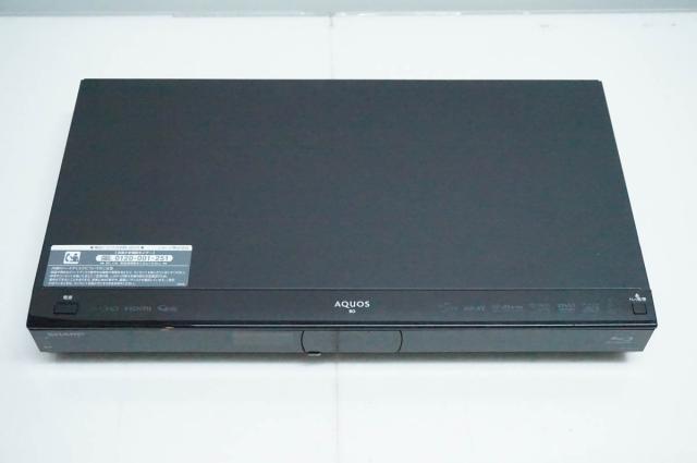 【中古】SHARPシャープ ブルーレイディスクレコーダー AQUOSアクオスブルーレイ HDD1TB Wチューナー BD-W1200_1