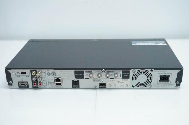 【中古】SHARPシャープ ブルーレイディスクレコーダー AQUOSアクオスブルーレイ HDD1TB Wチューナー BD-W1200_2