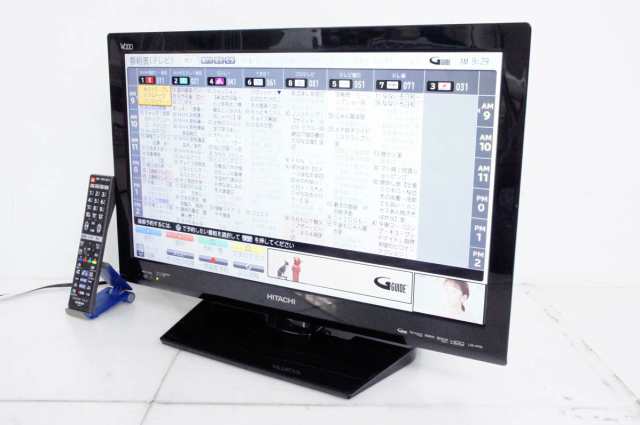 【中古】日立HITACHI Woooウー 26V型 地上・BS・110度CSデジタルハイビジョン液晶テレビ L26-HP09 (B)