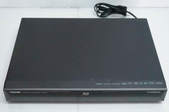 【中古】TOSHIBA東芝 ブルーレイレコーダー Wチューナー VARDIA D-B1005K HDD1TB_1
