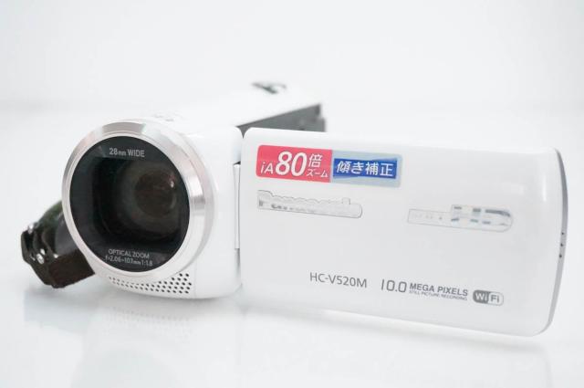 【中古】Panasonicパナソニック デジタルハイビジョンビデオカメラ HC-V520M メモリータイプ 32GB