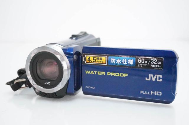 【中古】JVC Everioエブリオ GZ-R70-A ハイビジョンメモリームービー 32GB 防水
