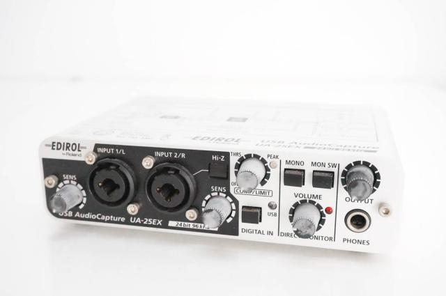 中古】RolandローランドUSBオーディオキャプチャー UA-25EX EDIROL 