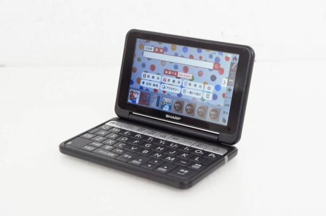シャープ カラ―電子辞書 Brain 高校生モデル グリーン系 PW-SH4-G シャープ カラ\u2015電子辞書 BRAIN 高校生モデル グリーン系 PW-SH4-G 中古
