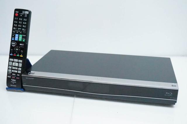 【中古】SHARPシャープ ブルーレイディスクレコーダー AQUOSアクオスブルーレイ BD-W550 HDD500GB Wチューナー