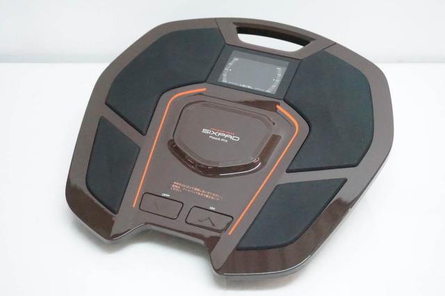 【中古】MTG EMS トレーニングギア SIXPAD Foot Fitシックスパッドフットフィット SP-FF2310F1A ブラウン