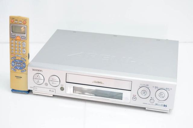 【中古】東芝TOSHIBA VHSビデオカセットVTR ビデオデッキ A-B100