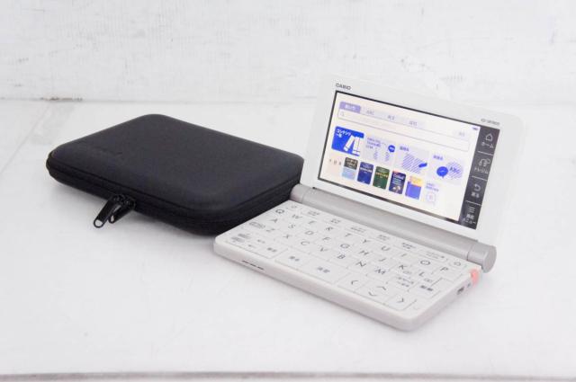 CASIO - pink-earlgrey　カシオ　電子辞書 XD-SR9800 ホワイト CASIO - pink-earlgrey カシオ 電子辞書 XD-SR9800 ホワイト