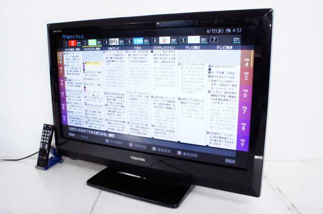 【中古】TOSHIBA東芝 32V型 地上・BS・110度CSデジタルハイビジョン 液晶テレビ REGZAレグザ 32A1S