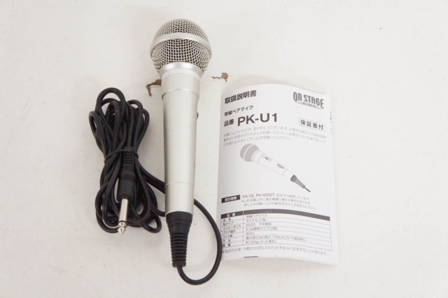 中古】【別売りペアマイクPK-U1付き】ON STAGE オンステージ 家庭用