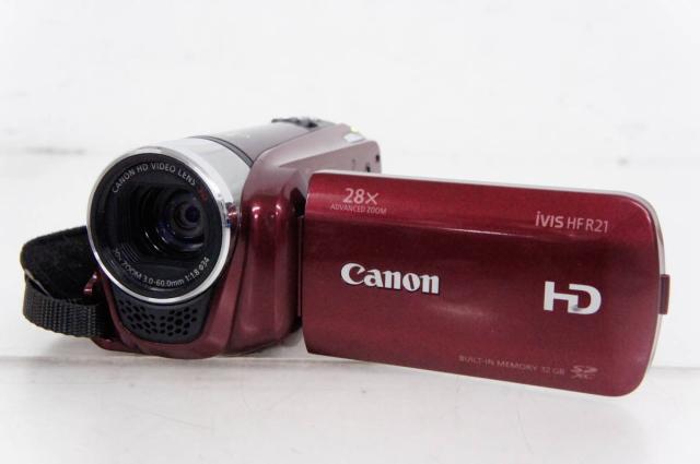 中古　Canon ivls HF R21 ビデオカメラ　ブラック Amazon | Canon デジタルビデオカメラ iVIS HF R21 ブラック