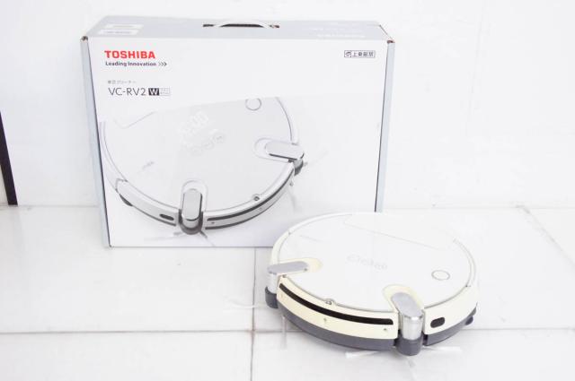 【中古】東芝 スマートロボットクリーナー TORNEO ROBO VC-RV2 ロボット掃除機 充電式掃除機
