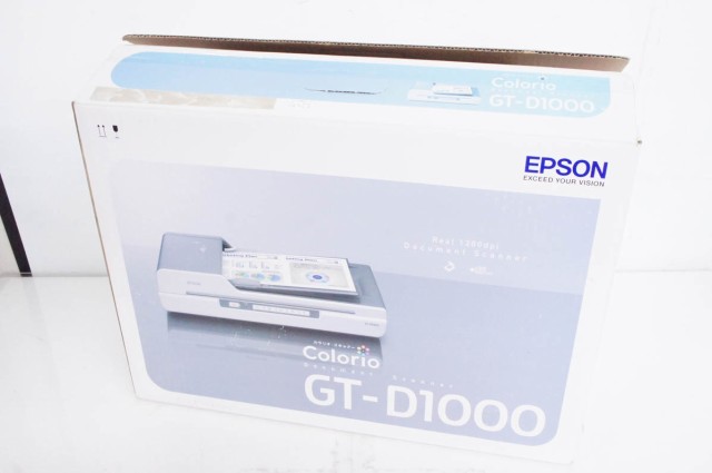 未使用】EPSONエプソン USB2.0接続 カラリオ カラーイメージスキャナ GT-D1000 ADF搭載の通販はau PAY マーケット -  エスネットショップ | au PAY マーケット－通販サイト