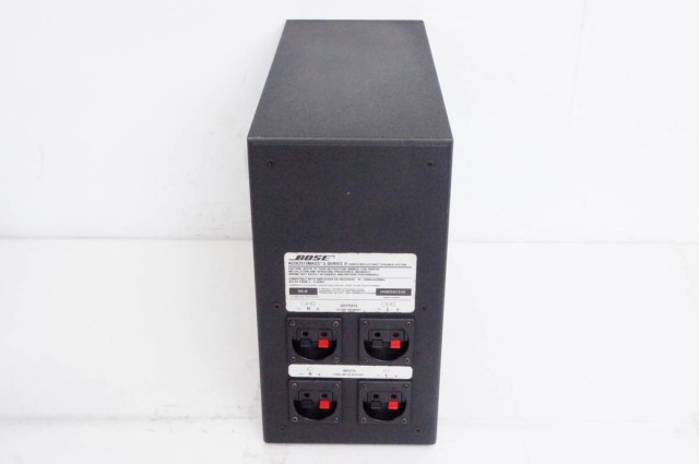 中古】BOSEボーズ Bose Acoustimass 5 Series2 speaker system スピーカーシステム AM-5-2の通販はau  PAY マーケット - エスネットショップ | au PAY マーケット－通販サイト