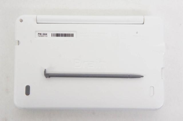 【中古】SHARPシャープ カラー電子辞書 Brain PW-SA4 　生活・教養モデル_4