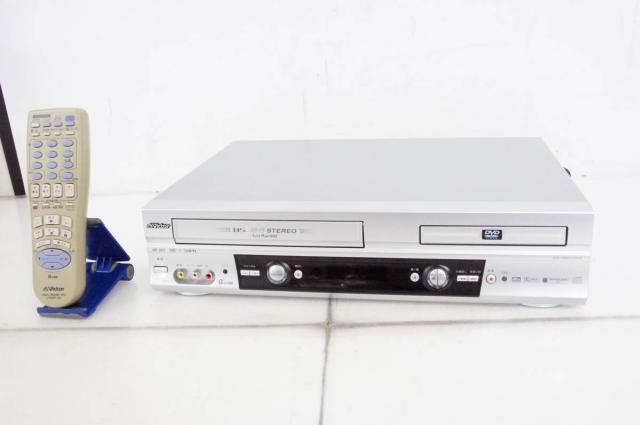 Victor・JVC HR-DV4 DVD VHS ビデオデッキ DVD プレーヤー一体型VHS