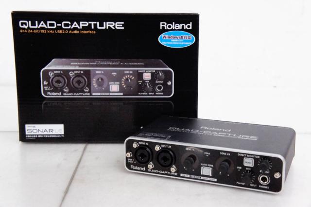ROLAND QUAD-CAPTURE UA-55 オーディオインターフェース オーディオ