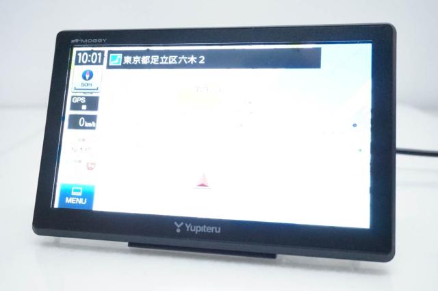 【中古】Yupiteruユピテル 7V型 ワンセグ搭載 ポータブルカーナビ MOGGY YPB735ML