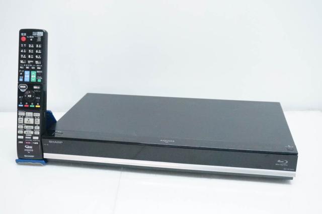 【中古】SHARPシャープ ブルーレイディスクレコーダー AQUOSアクオスブルーレイ HDD1TB Wチューナー BD-W1800 BDレコーダー ドラ丸