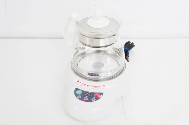 ハリオ マイコン煎じ器3 (HMJ3-1000W) 漢方 お茶 ポット欠品 - 調理器具