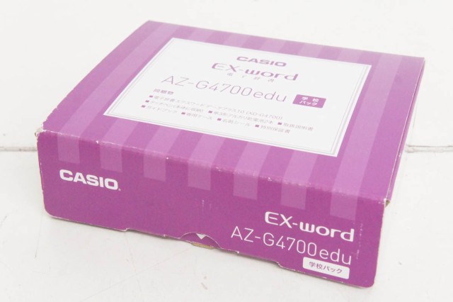 未使用】CASIOカシオ EX-wordエクスワード 電子辞書 XD-G4700の通販は