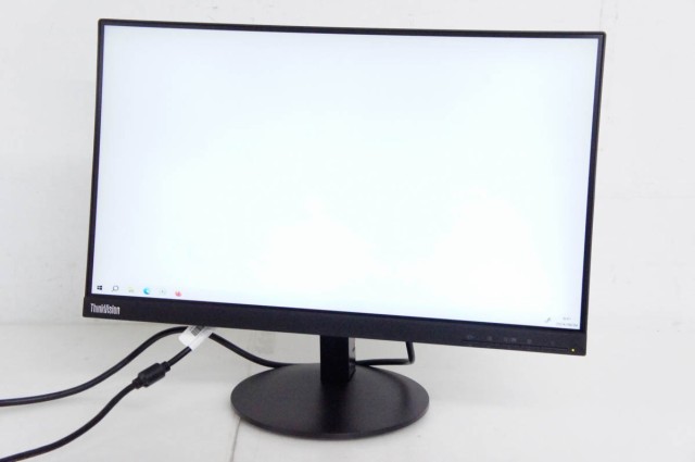 【中古】Lenovoレノボ 21.5インチワイド 液晶モニター ThinkVision S22e-19 61C9-KAR1-WW