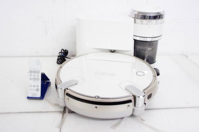 【中古】東芝TOSHIBA スマートロボットクリーナー TORNEO ROBOトルネオロボ VC-RVS2 ダストステーション付 充電式掃除機