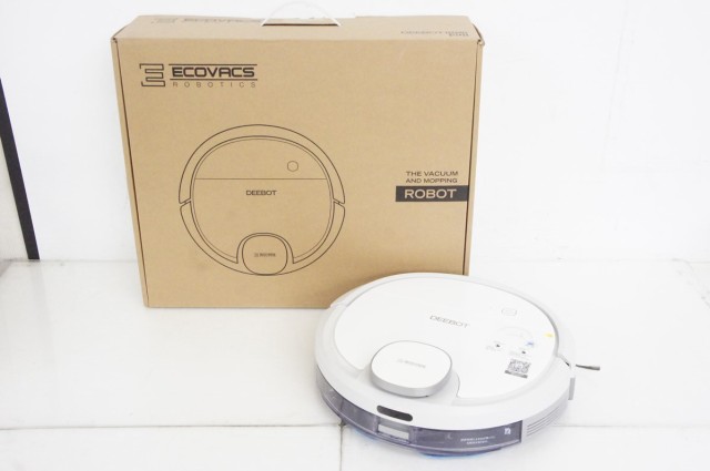 【中古】ECOVACSエコバックス 床用ロボット掃除機 DEEBOT OZMO 901 DK5G.11